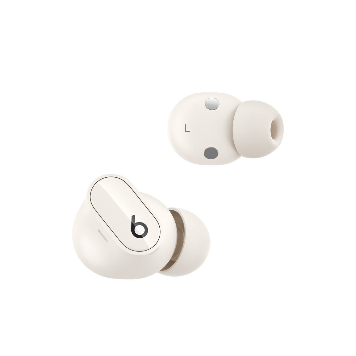 Beats Studio Buds+HeadphonesPowerful Sound. Perfect Fit. Powerful, Balanced SoundBeats Studio Buds + deliver rich, immersive sound whether you’re listening to music or taking calls. Each bud is equipped with a custom two-layer transducer that flexes to de